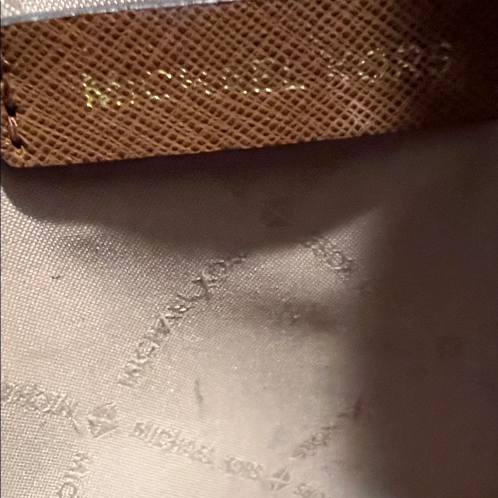 Michael Kors Brown Leather Satchel - Picture 3 of 3